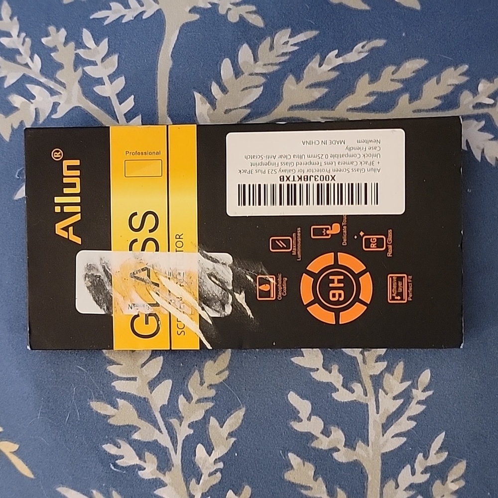 Samsung S23 plus glass screen protectors 3 pack